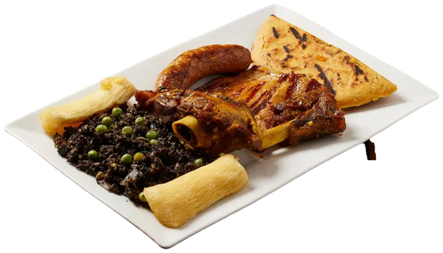 Parrillada típica santandereana